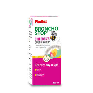 BRONCHOSTOP CHILDRENS COUGH SYRUP 120ML