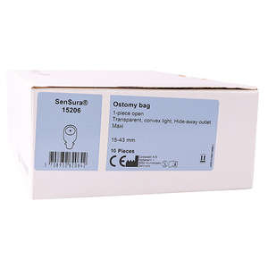 SENSURA CONVEX OPEN TRANSPAR 15-43MM 10~