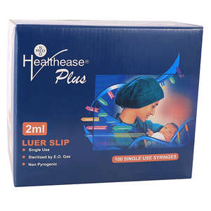 SYRI 2ML 3PART L/SLIP LF HEALTHEASE 100~