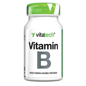 VITATECH VITAMIN B COMPLEX 30 TABS