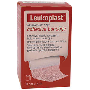 LEUKOPLAST ELASTOMULL HAFT WHIT 8CMX4M 1