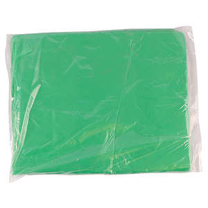 APRON PLASTIC 10 MICRON GREEN 100
