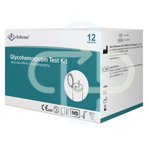 HOMEMED HbA1c TEST STRIPS 12