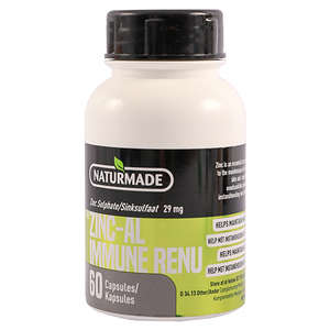 NATURMADE ZINC-AL IMMUNE RENU 60