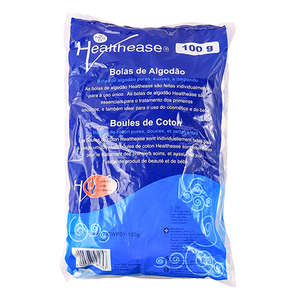 COTTON WOOL BALLS 100G HEALTHEASE 1