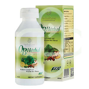 OB HERBAL NATURAL COUGH SYRUP 100ML