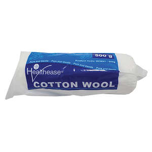 COTTON WOOL ROLL HEALTHEASE 500G 1