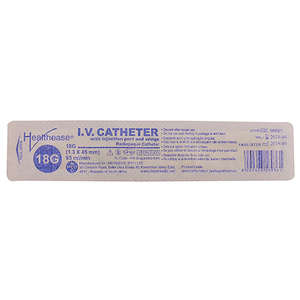 IV CATHETER INJECTION PORT WW 18G 1