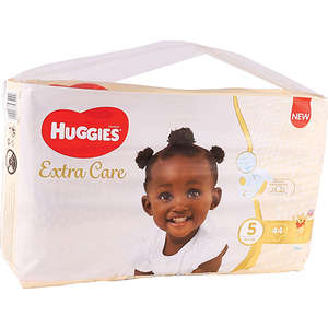 HUGGIES EXTRA CARE SIZE 5 PACK OF 44