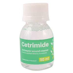 CETRIMIDE WOUND SOLUTION 50ML LEVTRADE