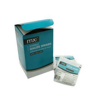 GAUZE 50X50X8PLY STE MX 20 PACKS OF 5