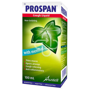 PROSPAN COUGH LIQUID MENTHOL 100ML