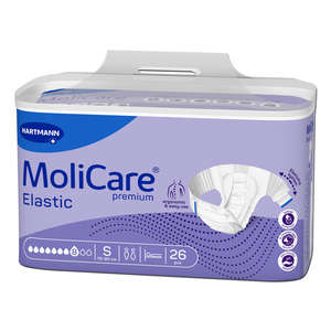 MOLICARE PREM ELASTIC 8 DROP SML NIGH 26