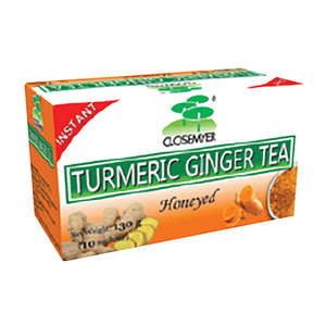 CLOSEMYER TURMERIC GINGER TEA 10