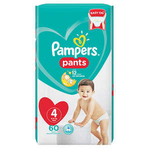 PAMPERS PANTS S4 MAXI JP 60