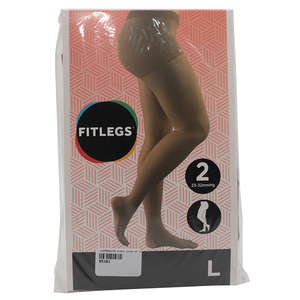 COMPRESSION STOCK THIGH HI TIGHTS BEIGE