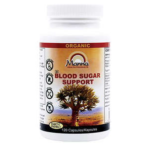 MANNA BLOOD SUGAR SUPPORT 120