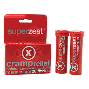 SUPERZEST CRAMP RELIEF FIZZY 20