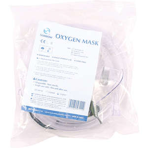 OXYGEN MASK WITH TUBING 2M MRFA ADULT 1
