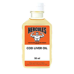 HERCULES COD LIVER OIL 50ML