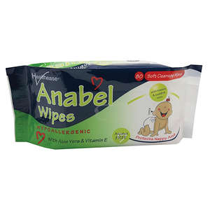 WET WIPES ANABEL BABY WIPES 80