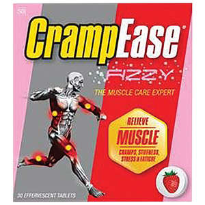 CRAMPEASE FIZZY EFF TABS 30 STRAWBERRY