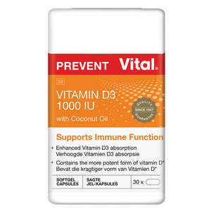 VITAL VIT D3 1000IU CAPS 30