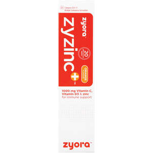 ZYORA ZYZINC + FIZZIES 20