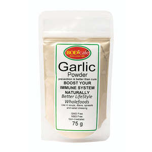 BODICARE GARLIC POWDER 75G