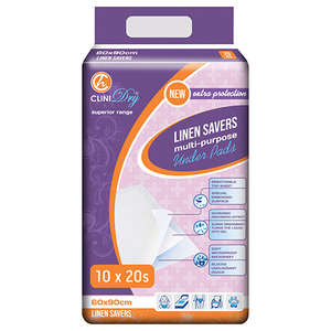 LINEN SAVER 60X90 PULP CLINIHEALTH 200~