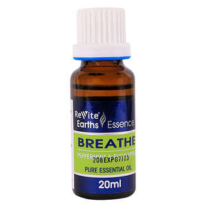 BREATHE OIL REVITE E/E 20ML PEPPERM&EUCA