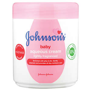 J&J BABY AQUEOUS CREAM LIGHT FRAGR 500ML