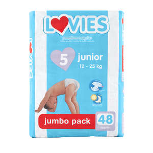 LOVIES JUMBO PACK JUNIOR 48