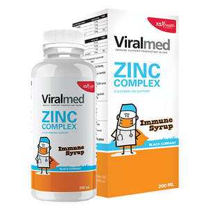 VIRALMED ZINC COMPLEX SYRUP 200ML