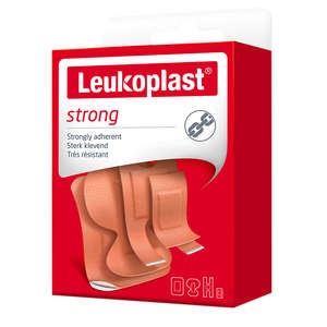 LEUKOPLAST STRONG 4-ASSORTED TAN 20s