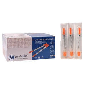 SYRI 1ML INSULIN WITH 29G NEED CLIN 100~