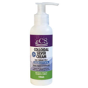 ECS COLLOIDAL SILVER CREAM 100ML