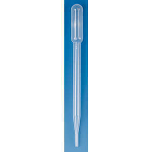 PIPETTE PASTEUR LDPE UNSTERILE 5ML 100
