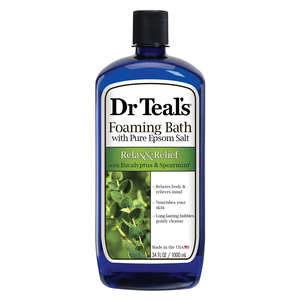 DR TEALS FOAM BATH EUCALYPT&SPEARMNT 1L