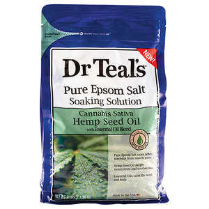 DR TEALS EPSOM SALT HEMP SEED OIL 1.36KG