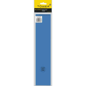 TOWER LEVER ARCH LABELS 12'S - BLUE