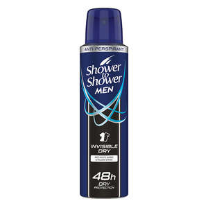 SHOWER TO SHOWER DEO INVISIBLE MEN 150ML