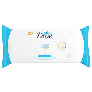DOVE BABY WIPES RICH MOISTURE 50