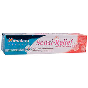 HIMALAYA SENSI-RELIEF HERBAL TOOTHP 75ML