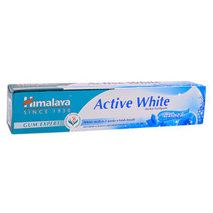 HIMALAYA ACTIVE WHITE HERBAL TOOTHP 75ML