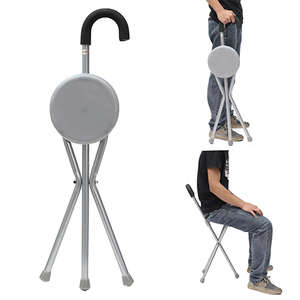 WALKING STICK WITH SEAT SWISS MOBILITI