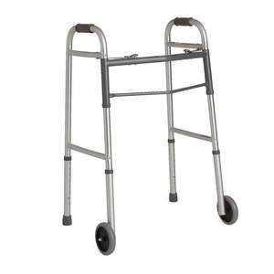 WALKER FOLDABLE STD WHEELED