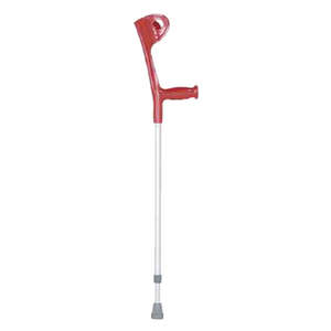 CRUTCH ELBOW RED SINGLE SWISS MOBILITI