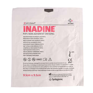 INADINE WOUND DRESSING 9.5CM X 9.5CM 1