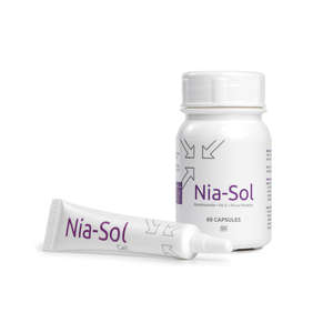 NIA-SOL 60 CAPS + 9ML GEL KIT